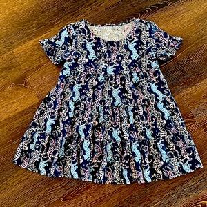 Lilly Pulitzer Mini Jodee Dress in Oyster Bay Navy on The Catwalk, XS (2-3)